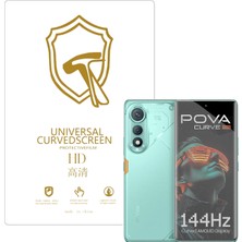 Microcase Tecno Pova Curve 5g ile Uyumlu Tpu Nano Mat Ekran Koruma Filmi EKM107