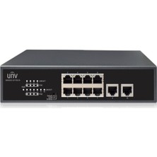 Unv 8port 10/100 Poe + 2port 10/100 Ethernet 96W Poe Yönetilemez Switch