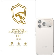 Microcase Honor 600 Pro ile Uyumlu Full Tpu Nano Arka Ekran Koruma Filmi - EKM102