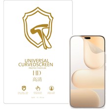 Microcase Honor 600 Lite ile Uyumlu Full Tpu Nano Ön Ekran Koruma Filmi - EKM101