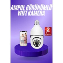 Zero Land Semeglbl Güvenlik Kamerası Wi-Fi Özellikli 360 Derece Full Hd 1080P Ampül Kamera