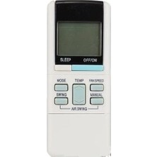 Herz Panasonic A75C380- A75C561 -A75C559-902 258 A75C264 A75C569 A75C598 A75C602 Uyumlu Klima Kumandası
