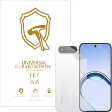 Microcase Realme 16 ile Uyumlu Full Tpu Nano Arka Ekran Koruma Filmi - EKM102