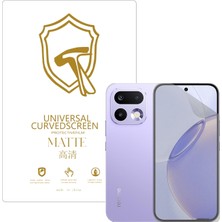Microcase Realme 16 Pro ile Uyumlu Tpu Nano Mat Ekran Koruma Filmi EKM107