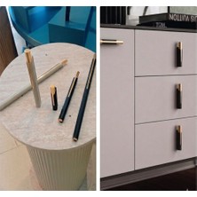 Enc Mira Kulp 128MM Krem Içi Altın