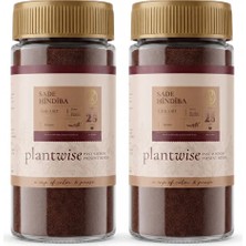 Plantwise 2'li Saf Hindiba Kahvesi | %100 Bitkisel | Kafeinsiz | 100G Cam Kavanoz