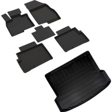 ferrous autoaccessories Chery Tiggo 7 Pro Ferrous 4d Paspas ve 3D Bagaj Havuzu 2025 ve Üstü