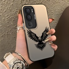 Ucuc Vivo Y31/Y21D Uyumlu Sert Akrilik Arka Silikon Kenar Lens Koruma Kılıf