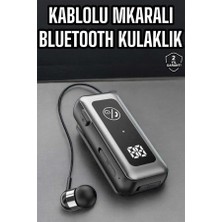 Zero Land Semeglbl Kablolu Bluetooth Kulaklık Kulak Içi Stereo Mikrofonlu Dijital Göstergeli