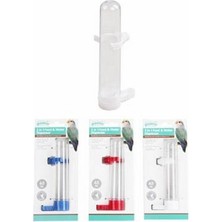Bezos Plastik Kuş Suluğu ve Yemliği 65 ml 14,5 cm