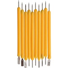 3V Amber Renkli 38 mm LED Filament Retro Tungsten LED 10 Adet Özellikli Aydınlatma