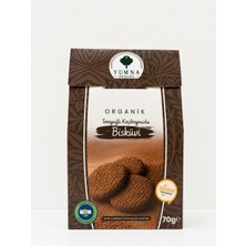 Yumna Organik Organik Sertifikalı Tereyağlı Keçiboynuzlu Bisküvi Katkısız 70GR.