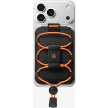 Spigen MagSafe & Magnet Destekli Cüzdan Tiefit Mag Fit Siyah - AFA10552 (Spigen TR Garantili)