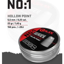 5.5mm 22GR 1.43G No:1 Hava.lı Tüfek Saçma