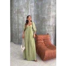 Die&More Maxi Boy Gofre Elbise