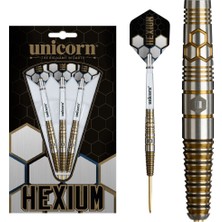 Unicorn Hexium 3 Gold & Black % 90 Tungsten Çelik Uçlu Dart Oku