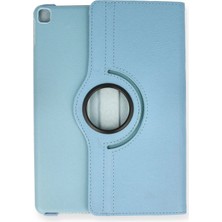 Mey Ithalat®  iPad Pro 13 (2024) Kılıf 360 Tablet Deri Kılıf - Turkuaz