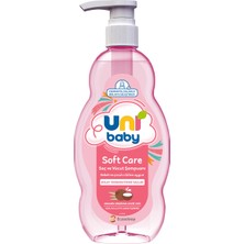 Uni Baby Soft Care Organik Hindistan Cevizi Yağlı Saç ve Vücut Şampuanı 700 ml Göz Yakmayan Formül ile Hassas Ciltler İçin