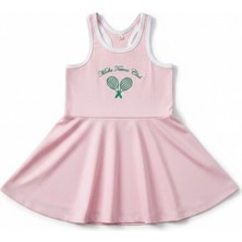 Miela Kids Tennis Club  Kız Çocuk Tenis Elbisesi - Candy Pink