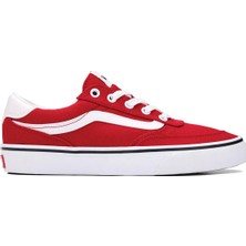 Vans Brooklyn Ls Kadın Kırmızı Sneaker Ayakkabı VN000EBSGH31