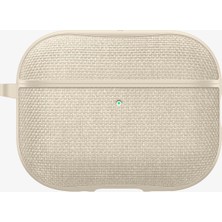 Spigen AirPods Pro 3 ile Uyumlu Kılıf Urban Fit Örgü Kumaş Bej Kapak - ACS11194 (Spigen TR Garantili)