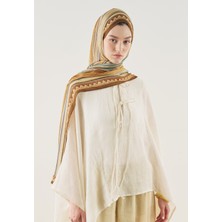 Fresh Scarfs Line Harmony Desen Soft Viskon Şal Toprak