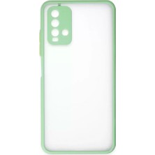 Prativas Redmi 9t Kılıf Montreal Silikon Kapak - Turkuaz