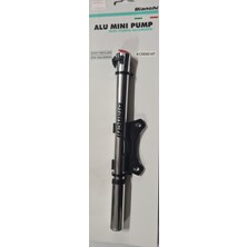 Bianchi Alumınyum Teleskopik Mini Pompa Cp Max 140PSI Gri