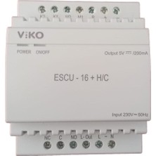 Viko Escu 2X16+H/C Energy Saver Röle Kontrol Ünitesi 90551180