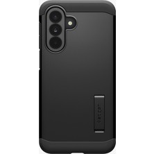 Spigen Galaxy A37 ile Uyumlu Kılıf Tough Armor Stand özellikli Çift Katmanlı Zırh Koruma Siyah Kapak - ACS11131 (Spigen TR Garantili)