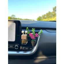 Plantarrium Design Mini Hasır Buket Sarmaşık Oto Aksesuar Koku Tek Parça Şık Görünüm