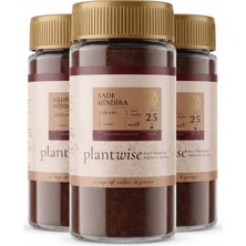 Plantwise 3'lü Saf Hindiba Kahvesi, %100 Bitkisel, Kafeinsiz, 100G