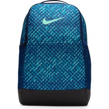 Nike Unisex Mavi Brasilia 9.5 Sırt Çantası Antrenman Okul Laptop Bölmeli Orta Boy 24 L | HV6596-492