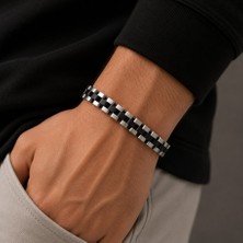 Hotchic Hotchıc Erkek Çelik Zincir Bileklik