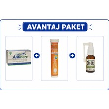 Orbi Vital Avantaj Paket C VITAMINI+D3K2+AMINERA