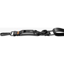Spigen Omuz / Bilek Askı ipi 2si1 Arada Manyetik Tokalı ConTag Tutucu Aparat / ip Soketli Kılıflar ile Uyumlu Siyah - AFA10616 (Spigen TR Garantili)