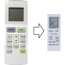 Herz Alarko Flair Eşdeğer Klima Kumandası