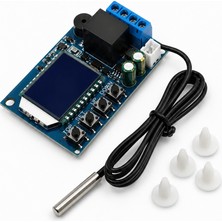 Anunnaki XY-T01 Dijital Sıcaklık Kontrol Modülü Dc 6-30V Termostat Röle Kartı Isıtma Soğutma Kontrol Cihazı