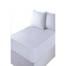Derbey Fitted Kapitoneli 120X200 cm Tek Kişilik Yatak Koruyucu Çarşaf Alez