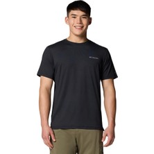 Columbia Tech Trail Utility Erkek Siyah Outdoor T-Shirt AO1671-010