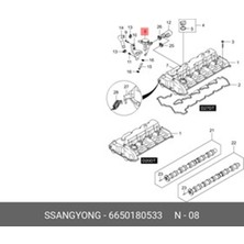İTHAL Ssangyong Actyon Kyron Korando Motor Yağ Ayırıcı
