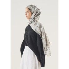 Fresh Scarfs Soft Lınes Desen Soft Viskon Şal Siyah