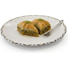 altabi Seramik Tatlı Tabağı Dijital Baskılı Desen 6’lı Set 17 cm Şık Dekoratif