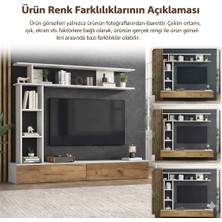 sare trade hernest a sınıfı  modern tv ünitesi duvar raflı kitaplıklı geniş depolama alanlı