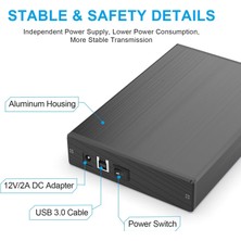 Godo GDPD03-SAS USB 3.0 2.5"-3.5" Sas/sata HDD SSD Sabit Disk Bağlantı Istasyonu