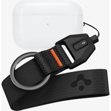 Spigen Bilek Askı ipi Manyetik Tokalı ConTag Tutucu Aparat / ip Soketli Kılıflar ile Uyumlu Siyah - ASD05860 (Spigen TR Garantili)
