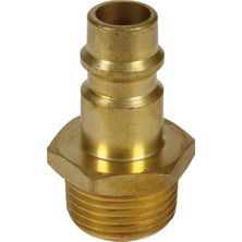 Orijinal Einhell Vidalı Tapa Nipeli R 3/8 Inç Erkek Dişli (Kompresör Aksesuarı, Pirinç Malzeme, Çeşitli Basınçlı Hava Uygulamaları Için Uygundur) - 4139650