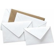 Oyal Davetiye Zarfı 14X20 90 gr Beyaz Büyük Zarf - 25 Adet