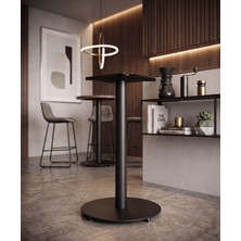 İrem Matte Prime 99 cm Yuvarlak Bistro Masa Ayağı - Kokteyl ve Bar Masası - Ev, Kafe, Restoran Bar Tipi