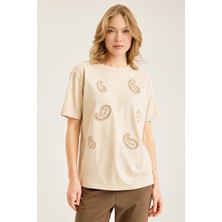 Home Store Nakışlı Tshirt